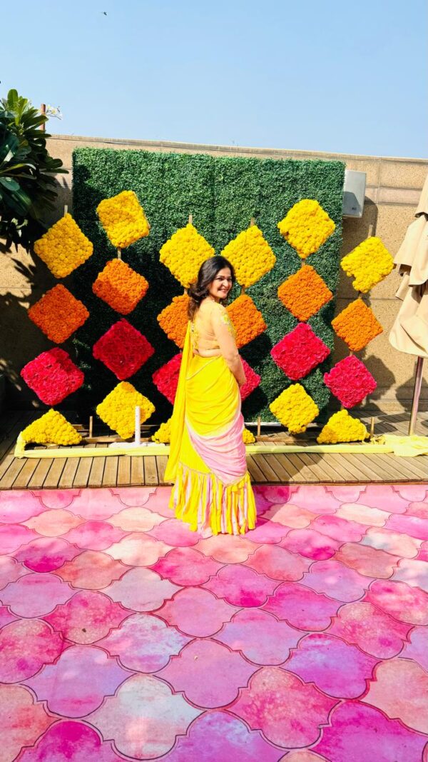 Modern Mermaid fusion lehenga. - Image 2